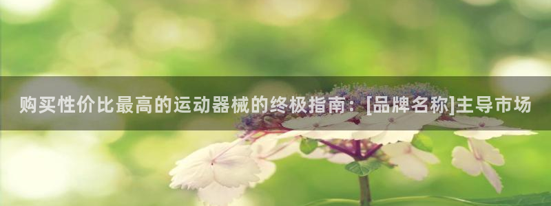 agz6尊龙凯时集团：购买性价比最高的运动器械的终极