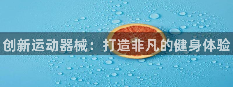尊龙新版app首页：创新运动器械：打造非凡的健身体验