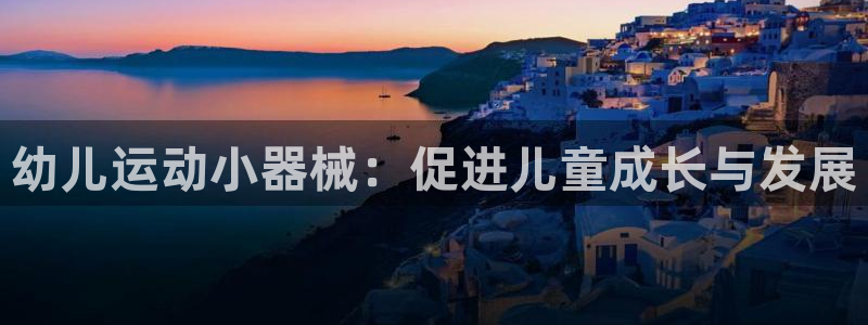 尊龙手机版：幼儿运动小器械：促进儿童成长与发展