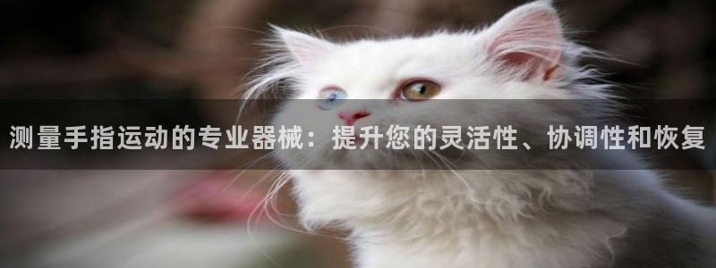 尊龙凯时白家乐Abb下载：测量手指运动的专业器械：提