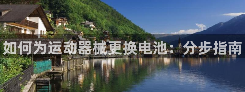 尊龙凯时 人生就是搏!：如何为运动器械更换电池：分步