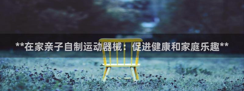 Ag尊龙平台：**在家亲子自制运动器械：促进健康和家