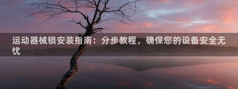 尊龙凯时集团：运动器械锁安装指南：分步教程，确保您的