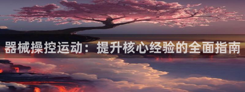 尊龙凯时链接：器械操控运动：提升核心经验的全面指南
