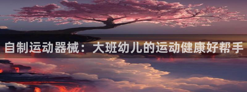 尊龙Ag：自制运动器械：大班幼儿的运动健康好帮手