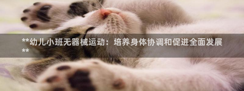 尊龙凯时网站赌愽是真的吗：**幼儿小班无器械运动：培养身体协