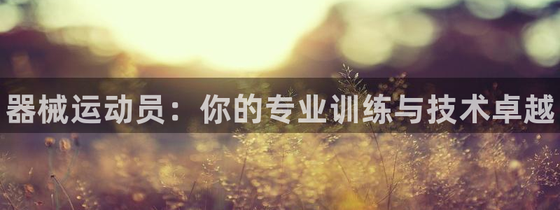 尊龙官方平台是正品吗：器械运动员：你的专业训练与技术卓越